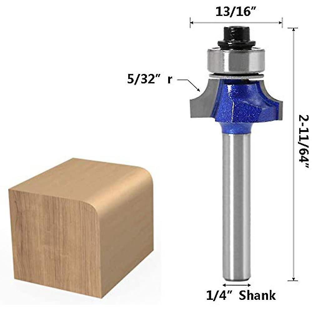 Set Of 4 Round Tungsten Carbide Burs With 6.35 Mm Shank， 0.6 Cm Diameter， 0.6 Cm Diameter， 0.6 Cm Diameter