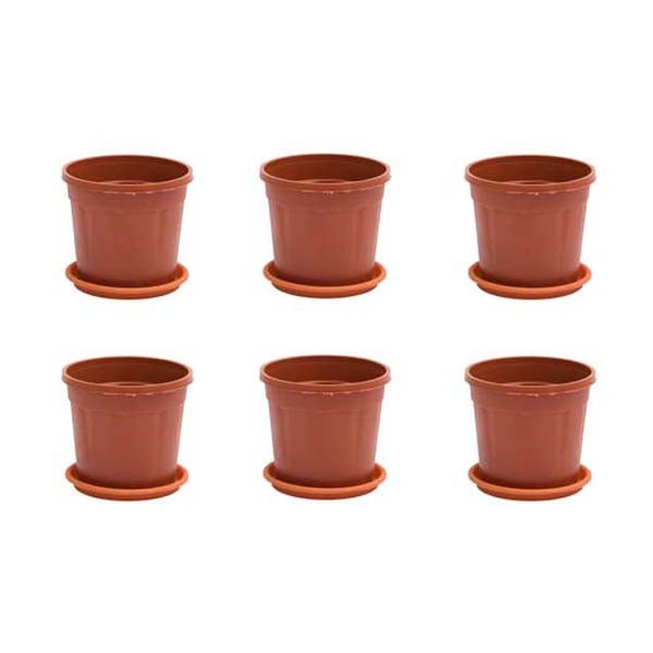 4 inch (10 cm) Grower Round Plastic Pot