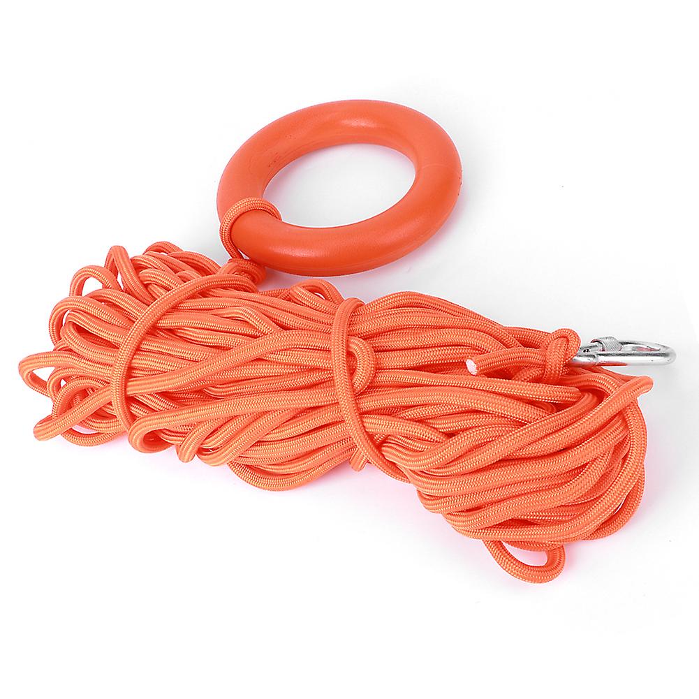 10mm Diameter 30m Long Lifesaving Line Nonreflective Safety Rope With Pullring