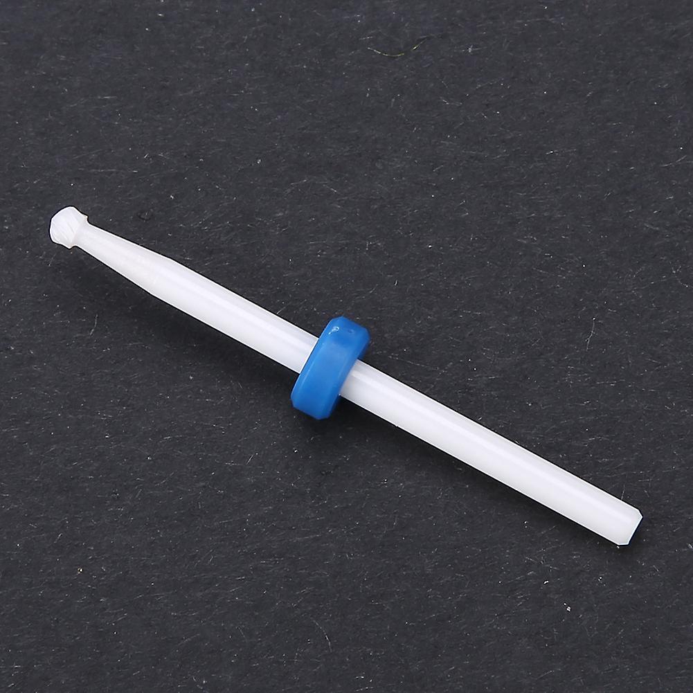 5 Type Of Ceramic Cylinder Shape Grinding Head Nail Drill Bit For Manicure Drills Machine 02#