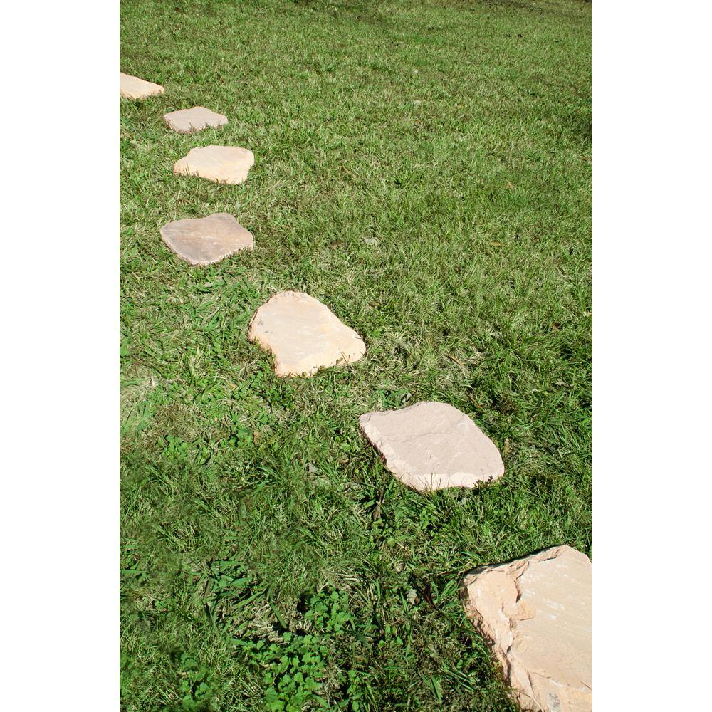 MSI Rustic Canyon 12 in. x 18 in. Natural Sandstone Step Stone (1.5 sq. ft.Piece) LHDRUJSTEPSTONE