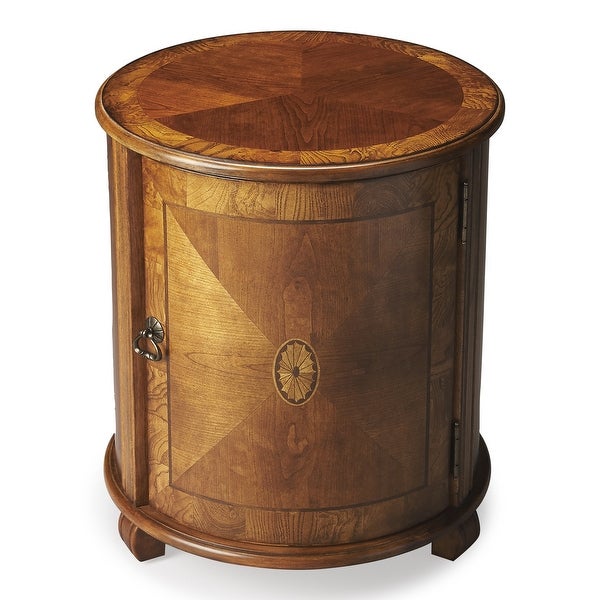 Lawrie Drum End Table