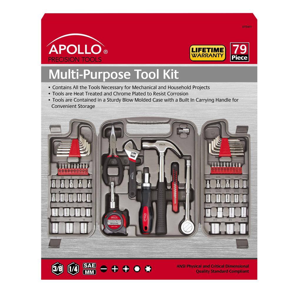 Apollo Multi-Purpose Tool Kit (79-Piece) DT9411