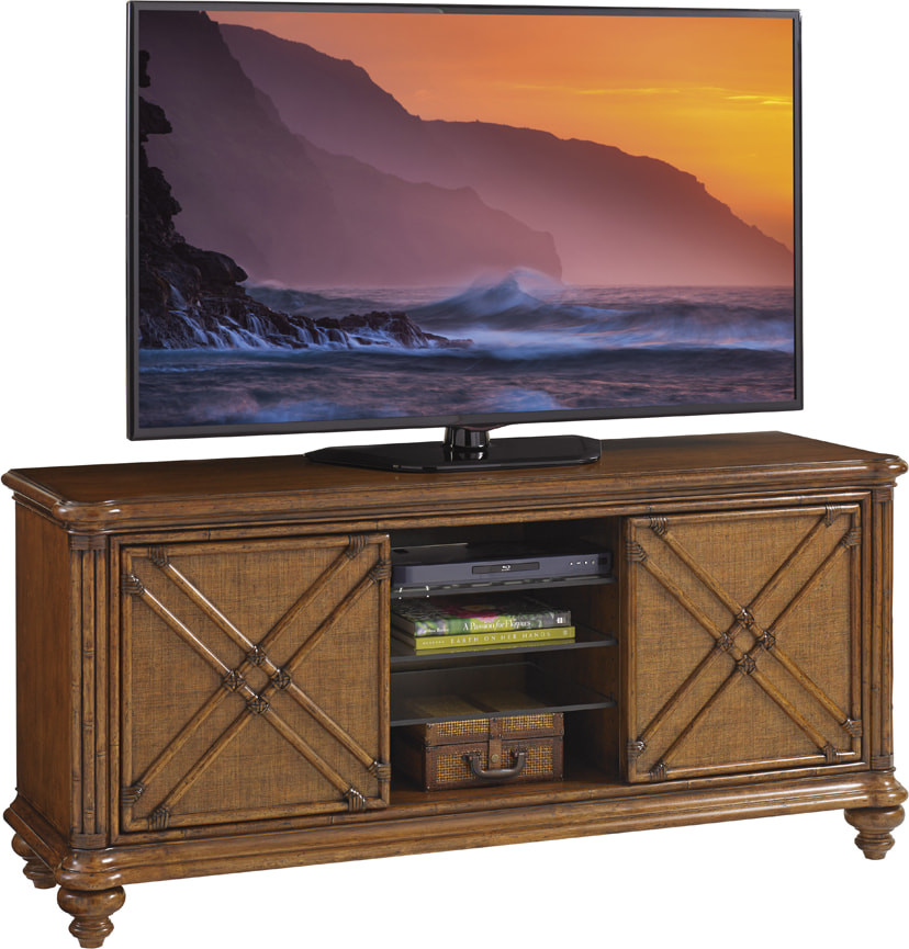 Marlin Media Console   Tropical   Entertainment Centers And Tv Stands   by HedgeApple  Houzz