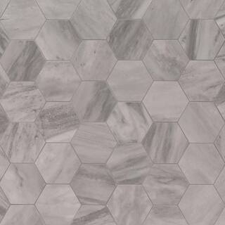 MSI Ader Botticino Hexagon 11.8 in. x 12 in. Matte Porcelain Floor and Wall Tile (7.92 sq. ft.Case) NEDEBARHEX