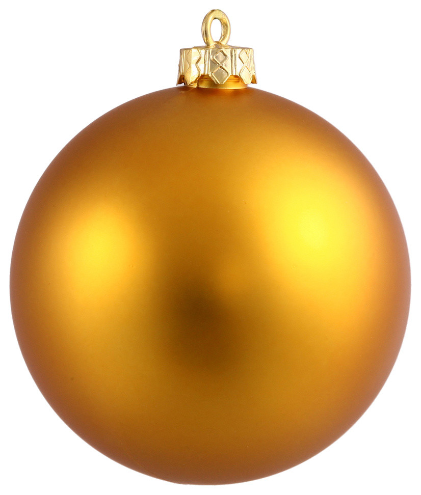 Vickerman 3 quotMatte Ball UV Drilled  Set of 12   Contemporary   Christmas Ornaments   by Vickerman Company  Houzz