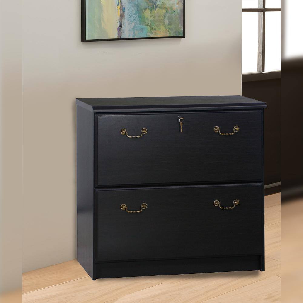 SAINT BIRCH Joy Espresso File Cabinet SBYH4112MFEP