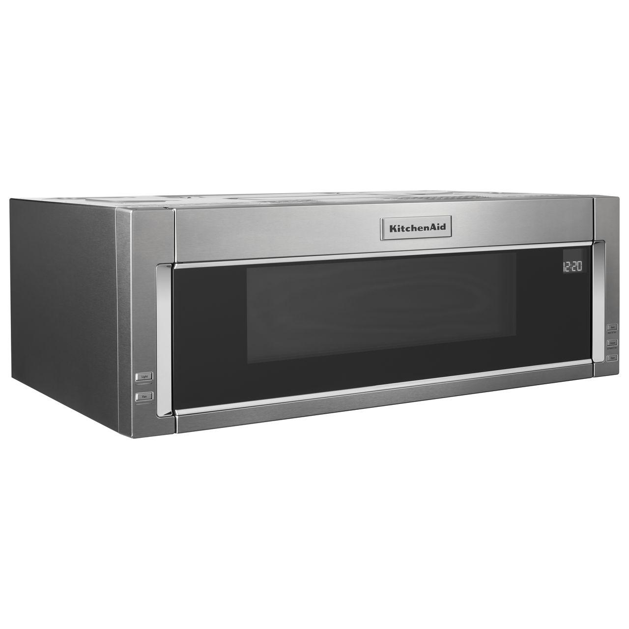 KitchenAid 30-inch, 1.1 cu.ft. Over-the-Range Microwave Oven with Whisper Quiet? Ventilation System YKMLS311HSS