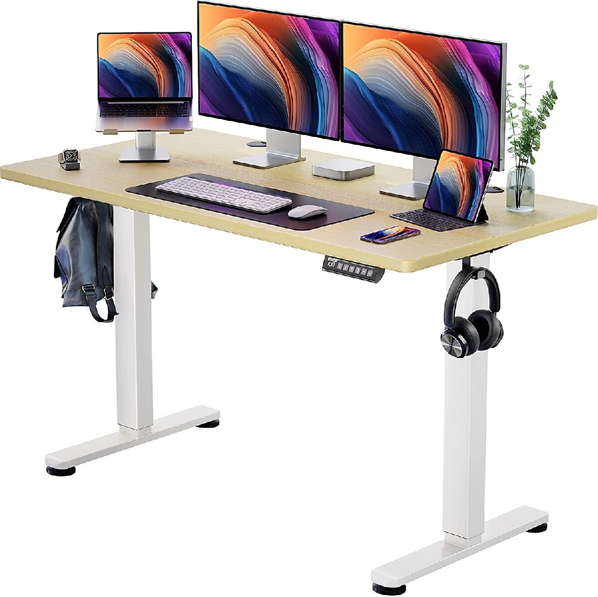 Clearance Sale-Height Adjustable Electric Standing Desk,Memory Computer Home Office Desk