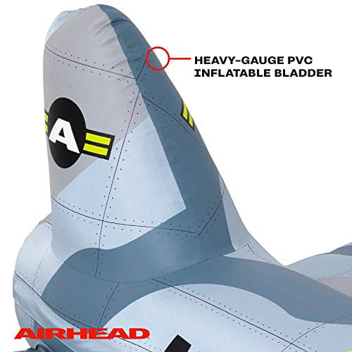 Airhead AHFJ-14 Jet Fighter Inflatable 1-4 Rider Towable