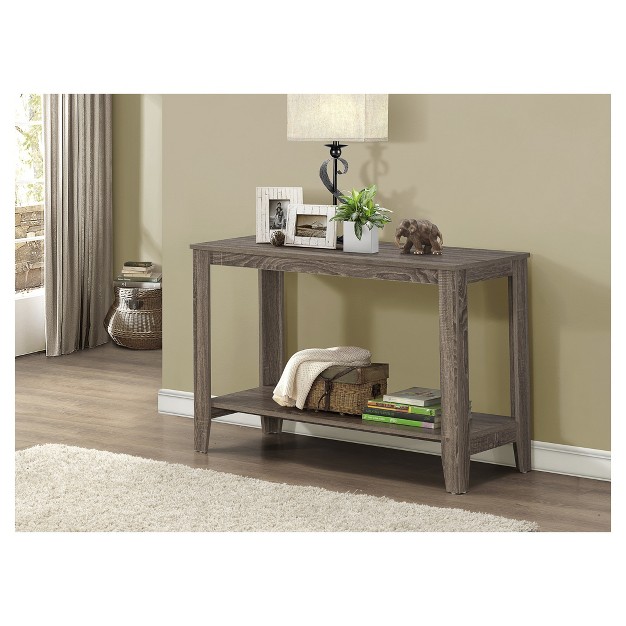 Console Table Dark Taupe Everyroom