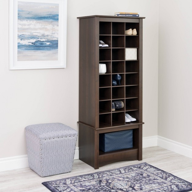 Tall Shoe Cubbie Cabinet Prepac