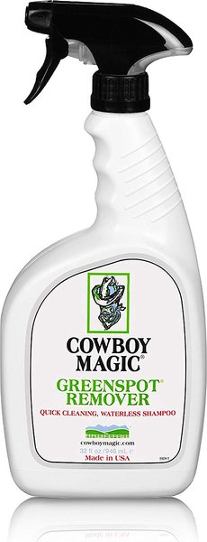 Cowboy Magic GreenSpot Remover Waterless Shampoo Pet Spray