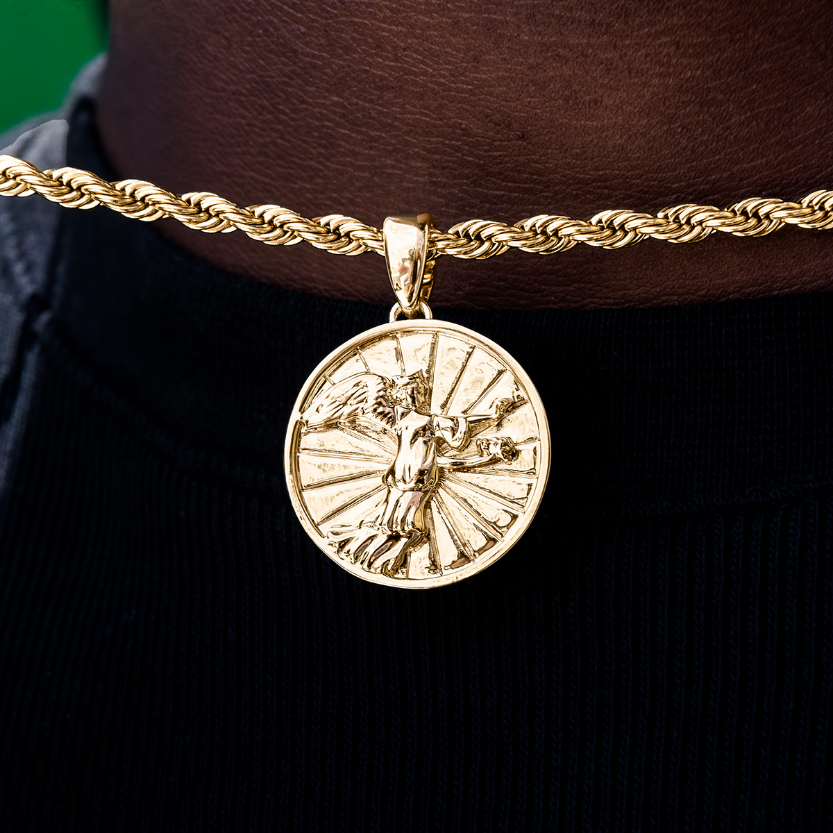 Nike Crowning Coin Pendant