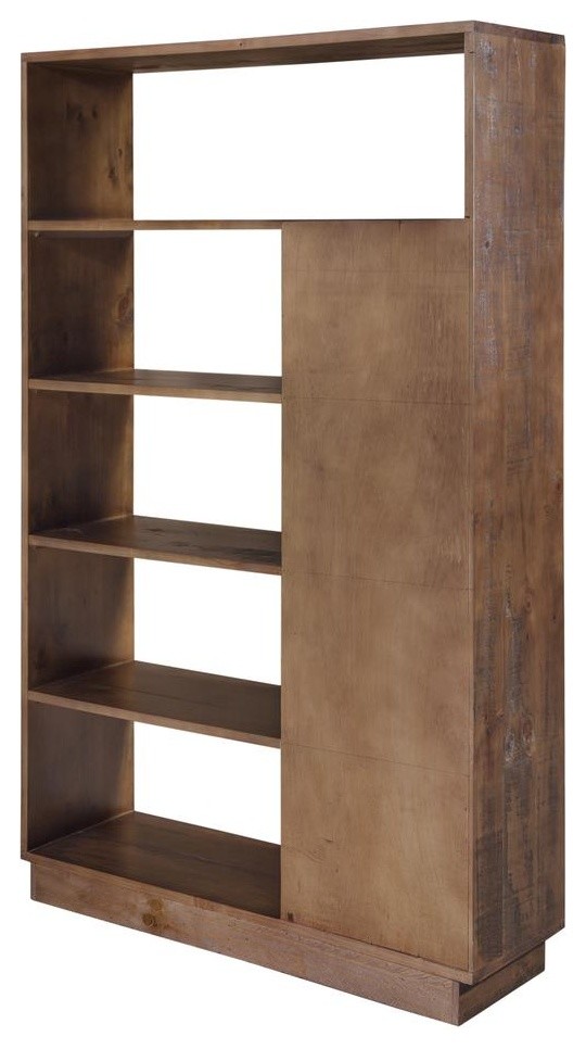 Crafters and Weavers  quotBook quotBookcase  Rustic Natural   Transitional   Bookcases   by Crafters and Weavers  Houzz