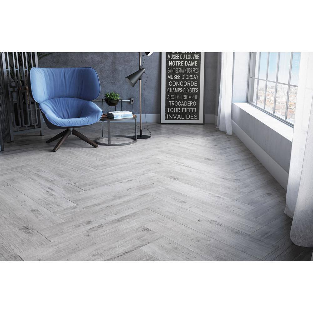 ELIANE Safari Glacier 8 in. x 36 in. Glazed Porcelain Floor and Wall Tile (11.52 sq. ft.  case) 8035734