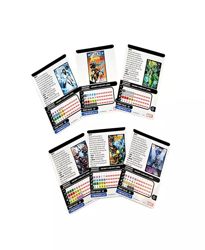 WizKids Games Marvel Heroclix X-Men Rise and Fall Fast Forces 12 Piece Set