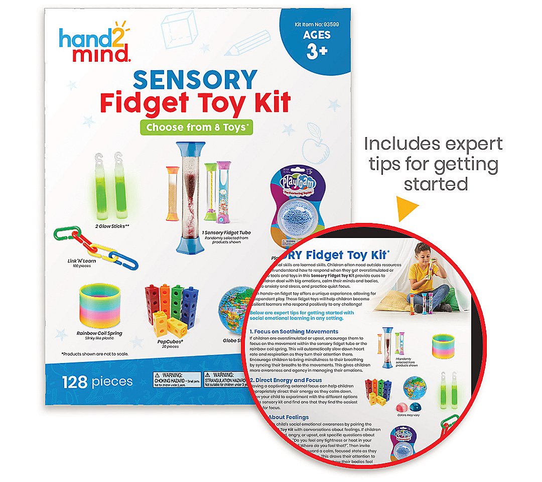 hand2mind Sensory Fidget Toy Kit