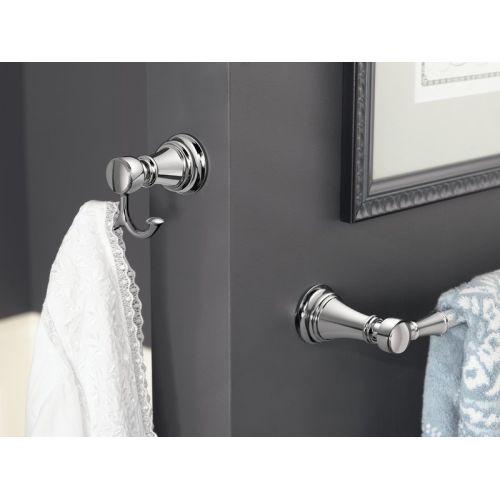 Moen Weymouth Polished Nickel Double Robe Hook