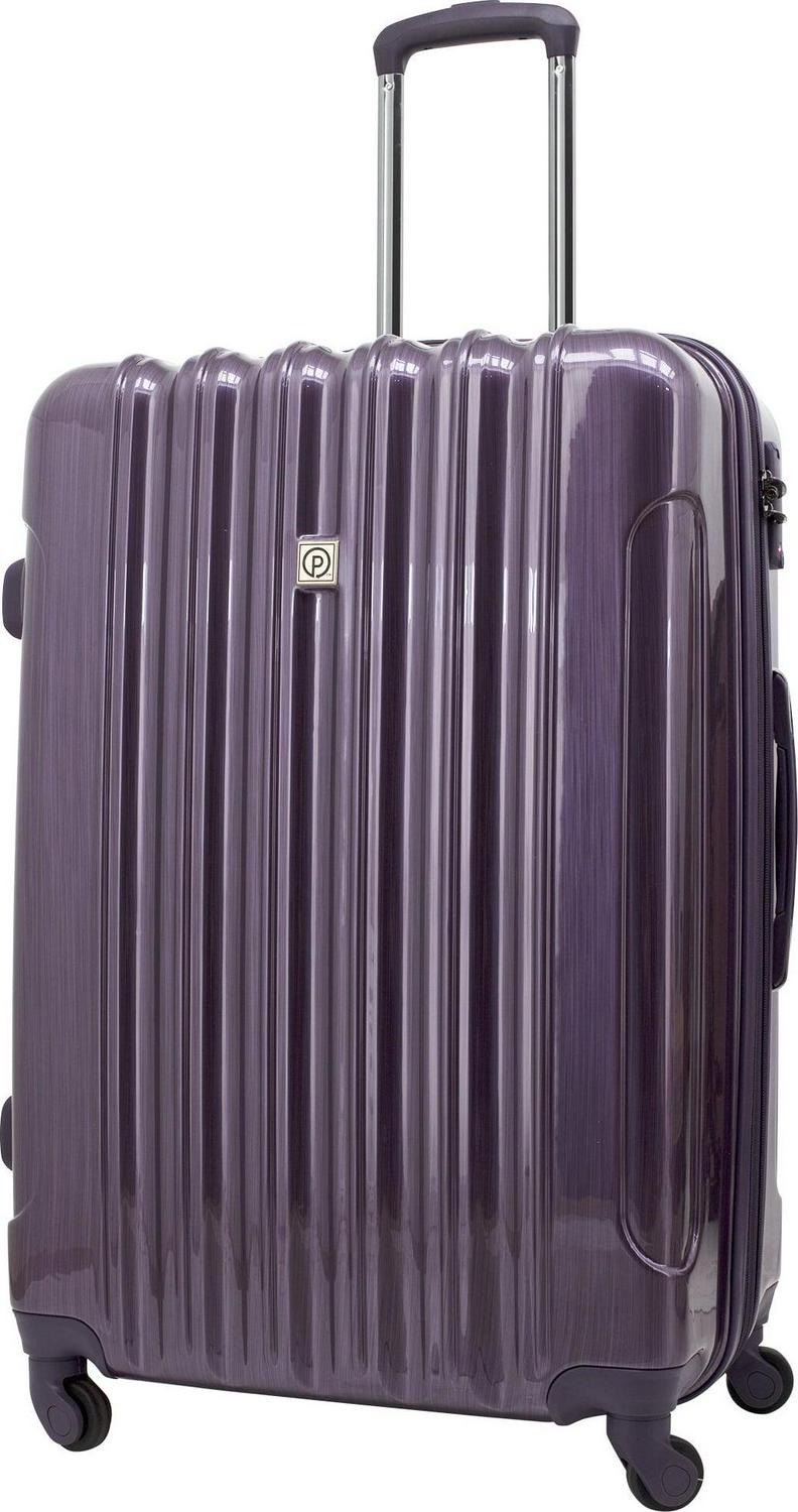 Protege 28 Briarleigh Rolling Upright Checked Luggage Purple