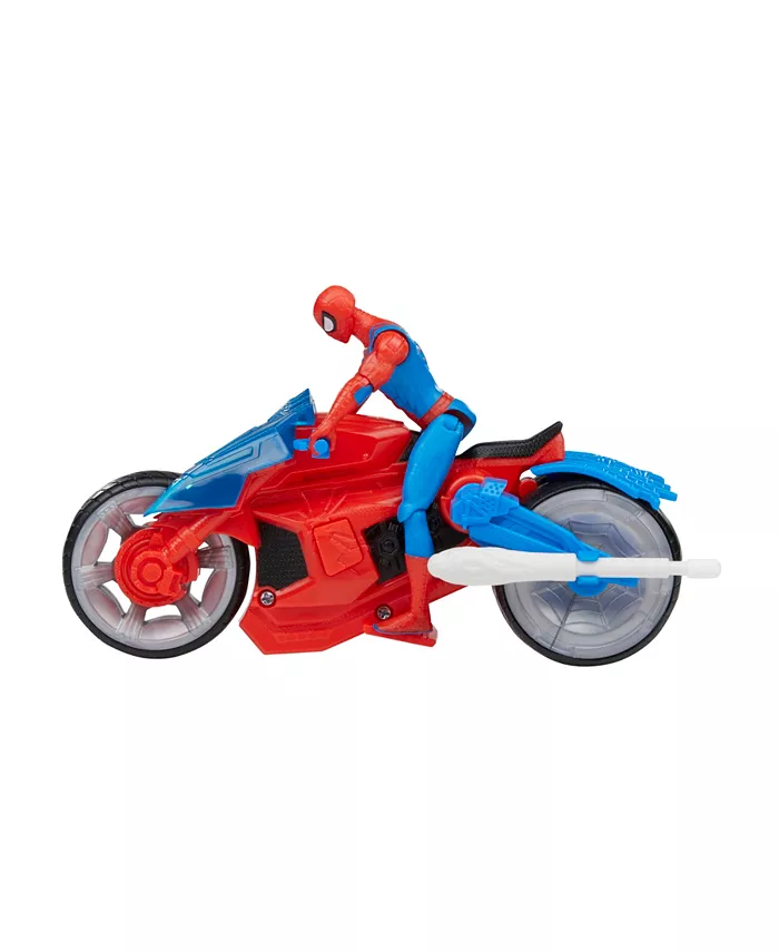 Marvel Spider-Man Epic Hero Series Web Blast Cycle and Action Figure