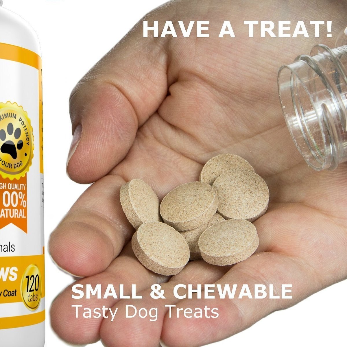 Amazing Nutritionals Omega 3 Chews Pure Fish Oil Daily Dog Supplement