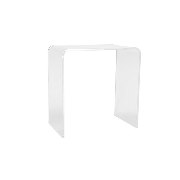 DesignStyles Acrylic Clear End Table