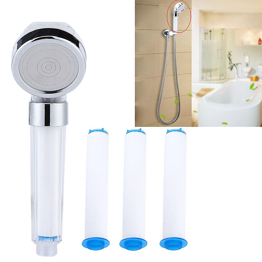 Negative Ions Pressurized Handheld Shower Head Bathroom Showering Bathing Sprinkler (#1)