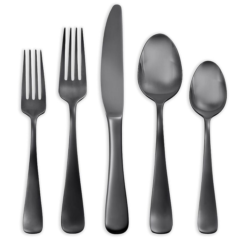 Skandia Opera Gunmetal 20-pc. Flatware Set