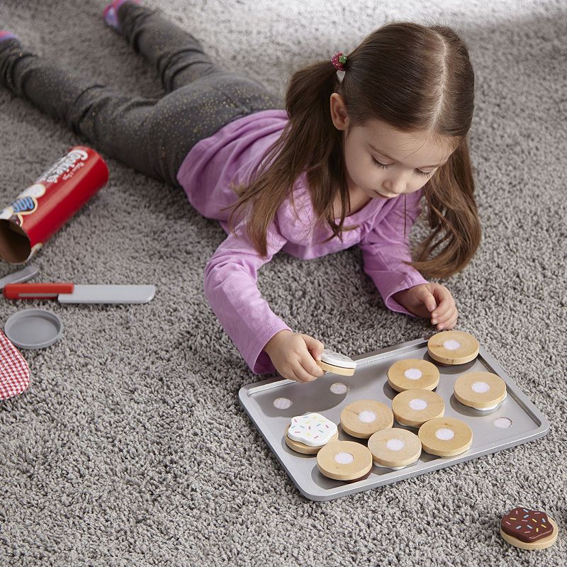 Melissa and Doug Wooden Slice and Bake Cookie Set