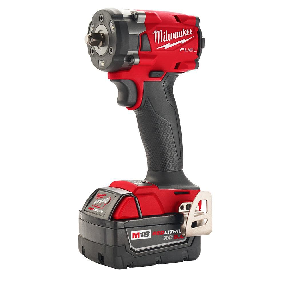 Milwaukee M18 FUEL 3/8 Compact Impact Wrench with Friction Ring Kit 2854-22 from Milwaukee