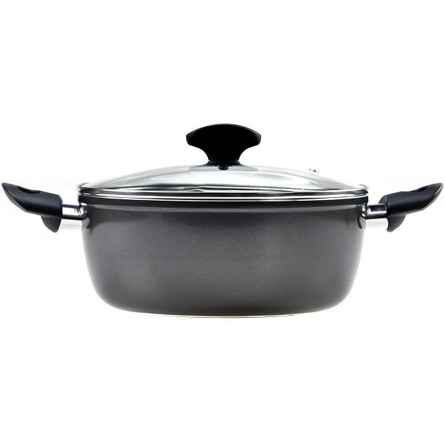 Ravelli Italia Linea 85 Non stick Induction Stock Pot 3 Quart Crafted Excellence In Every Simmer