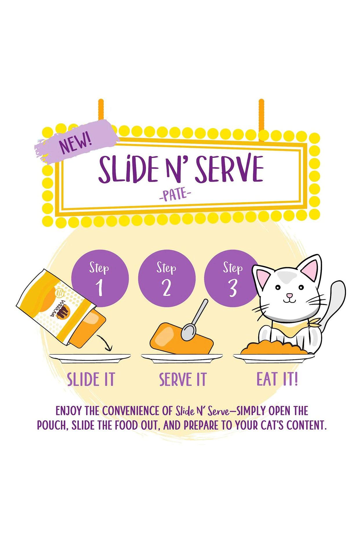 Weruva Slide N' Serve The Slice is Right Salmon Cat Wet Food Pouch