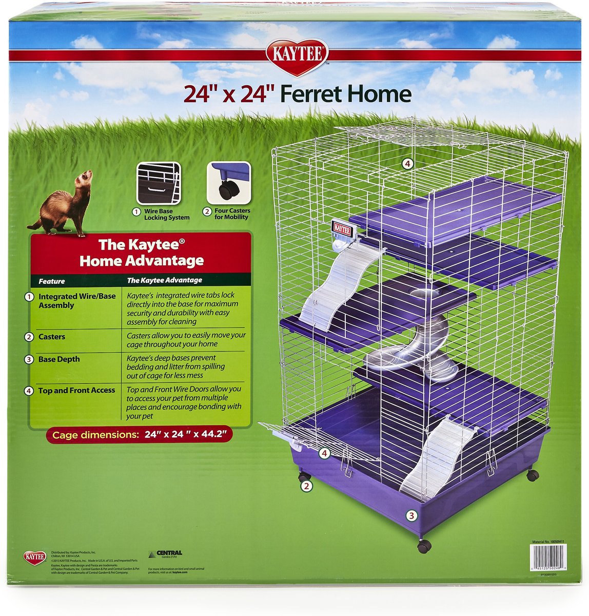 Kaytee Deluxe Multi-Level Ferret Home