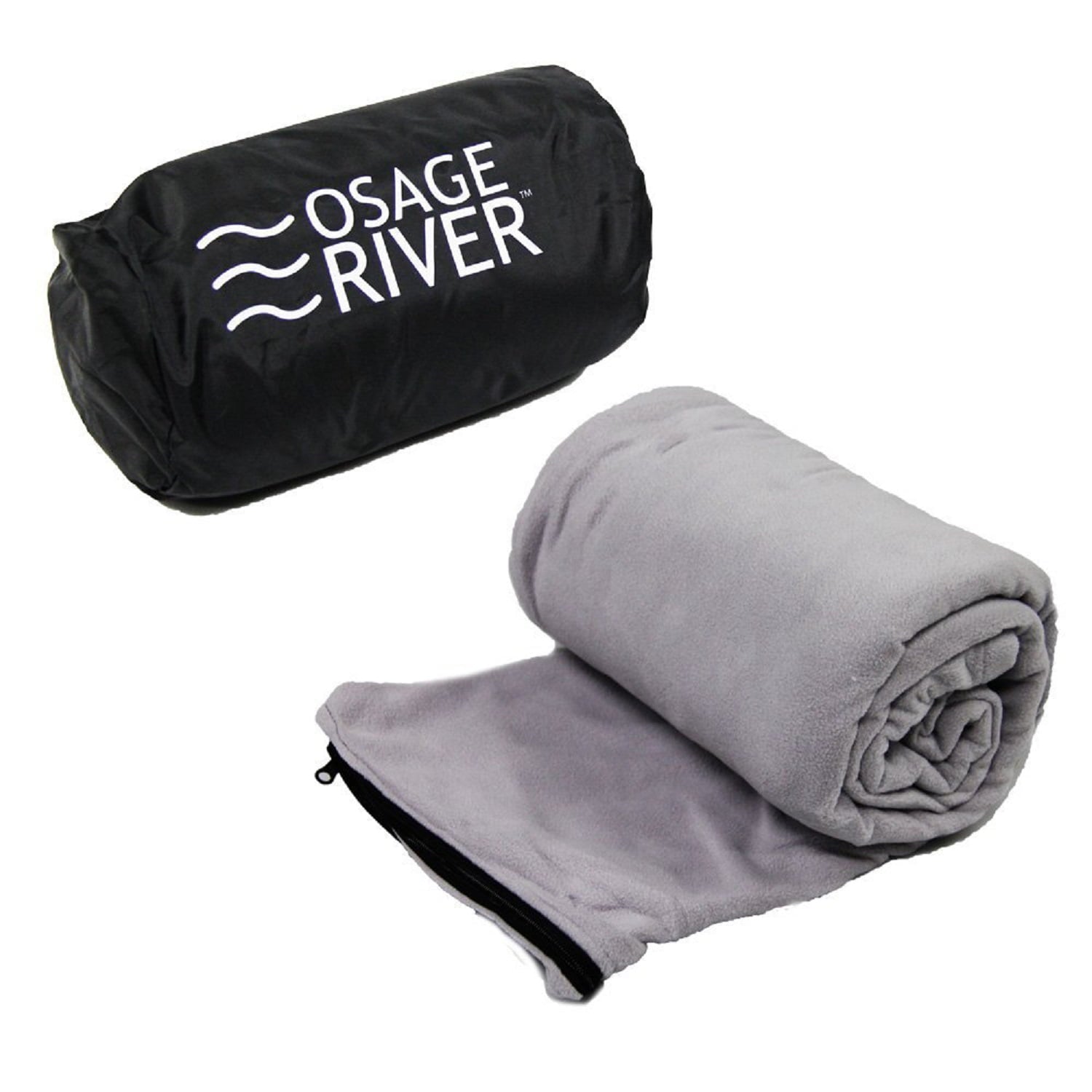 Osage River Sleeping Bag Liner, Gray