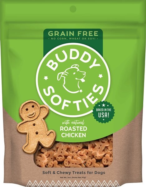 Buddy Biscuits Grain-Free Soft and Chewy with Roasted Chicken Dog Treats