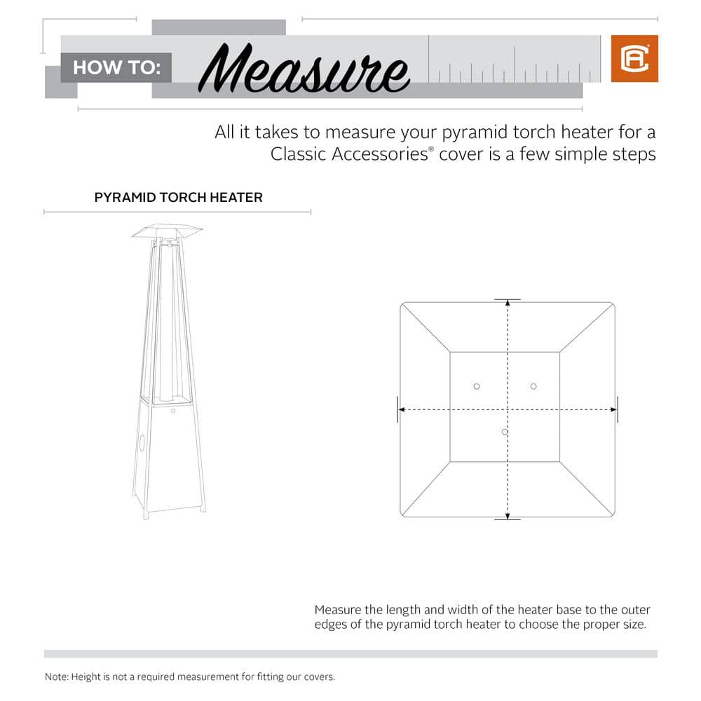 Classic Accessories Pyramid Heater Cover 55-560-010401-00