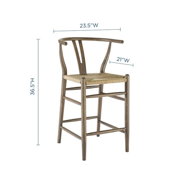 Carson Carrington Lagdea Wood Counter Stool