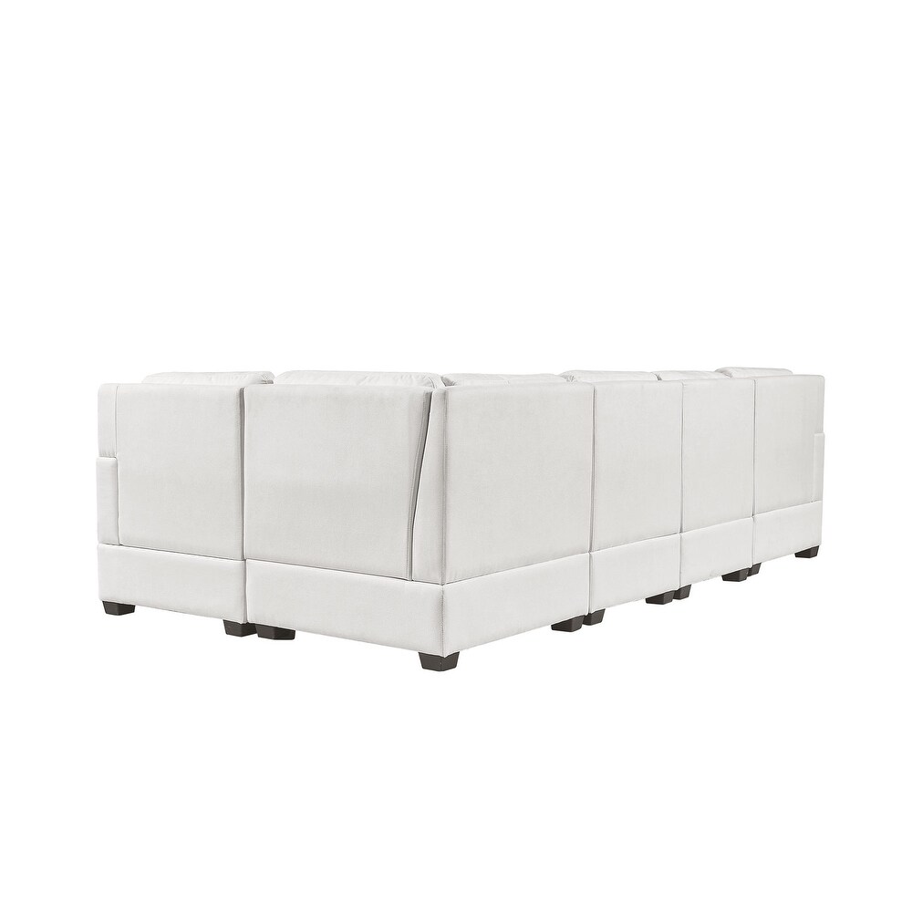 Modern Sectional Modular Sofa with Solid Frame