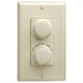 Do it Best Rotary Combo Celing Fan Speed Control and Dimmer Switch, Almond 300W