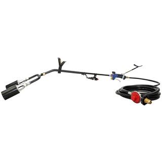 Flame King 1 Million BTU Dual Propane Torch Heavy-Duty Weed Burner Single or Dual Piezo YSN1000K