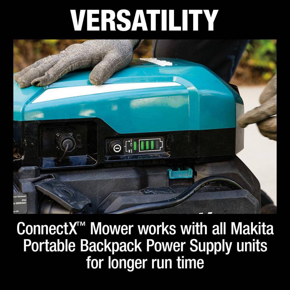 Makita 21 in. 36V ConnectX Brushless Electric Walk Behind Commercial Self-Propelled Lawn Mower (Tool Only) CML01Z