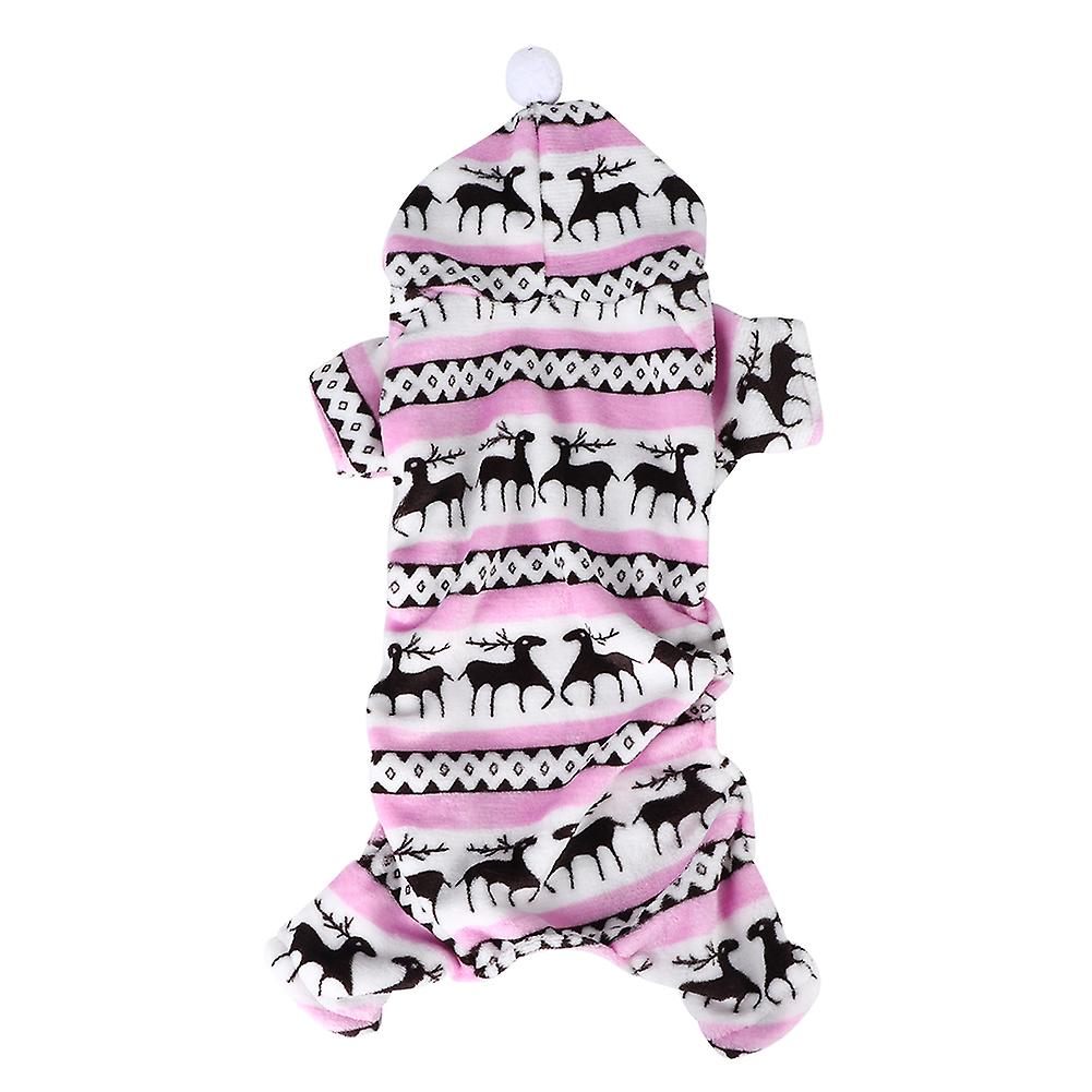 Plush Winter Cute Warm Comfortable Dog Clothes Hoodies For Small Dogs Puppy Coat Clothing Outfit