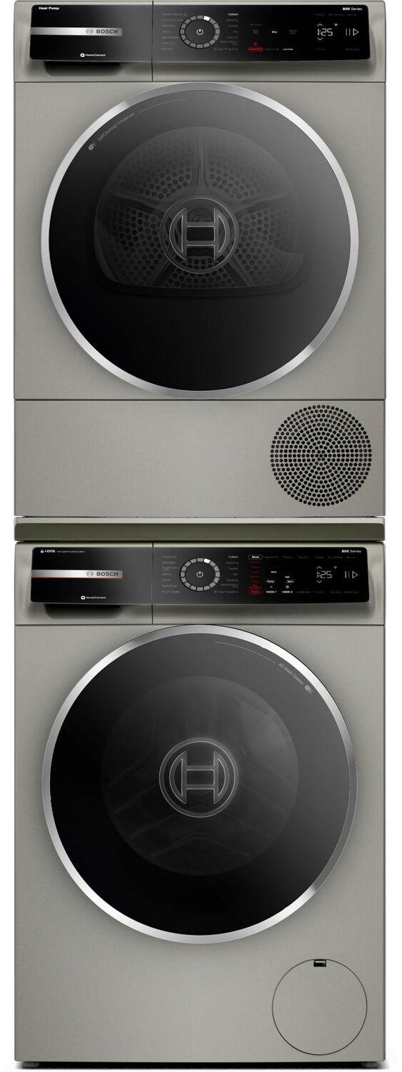 Bosch WGB246AXUC 800 Series Compact Washer , Silver Inox Wgb246Axuc