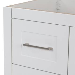 Home Decorators Collection Craye 48 in. W x 21.6 in. D x 34 in. H Bath Vanity Cabinet without Top in White CY48-WH