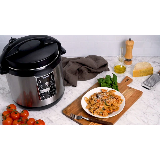 ZAVOR ZSELX02 LUX Multi-Cooker 6-Quart Programmable Electric Pressure Cooker