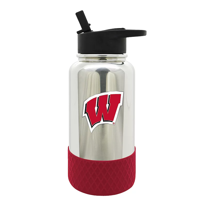 NCAA Wisconsin Badgers 32-oz. Chrome Hydration Bottle