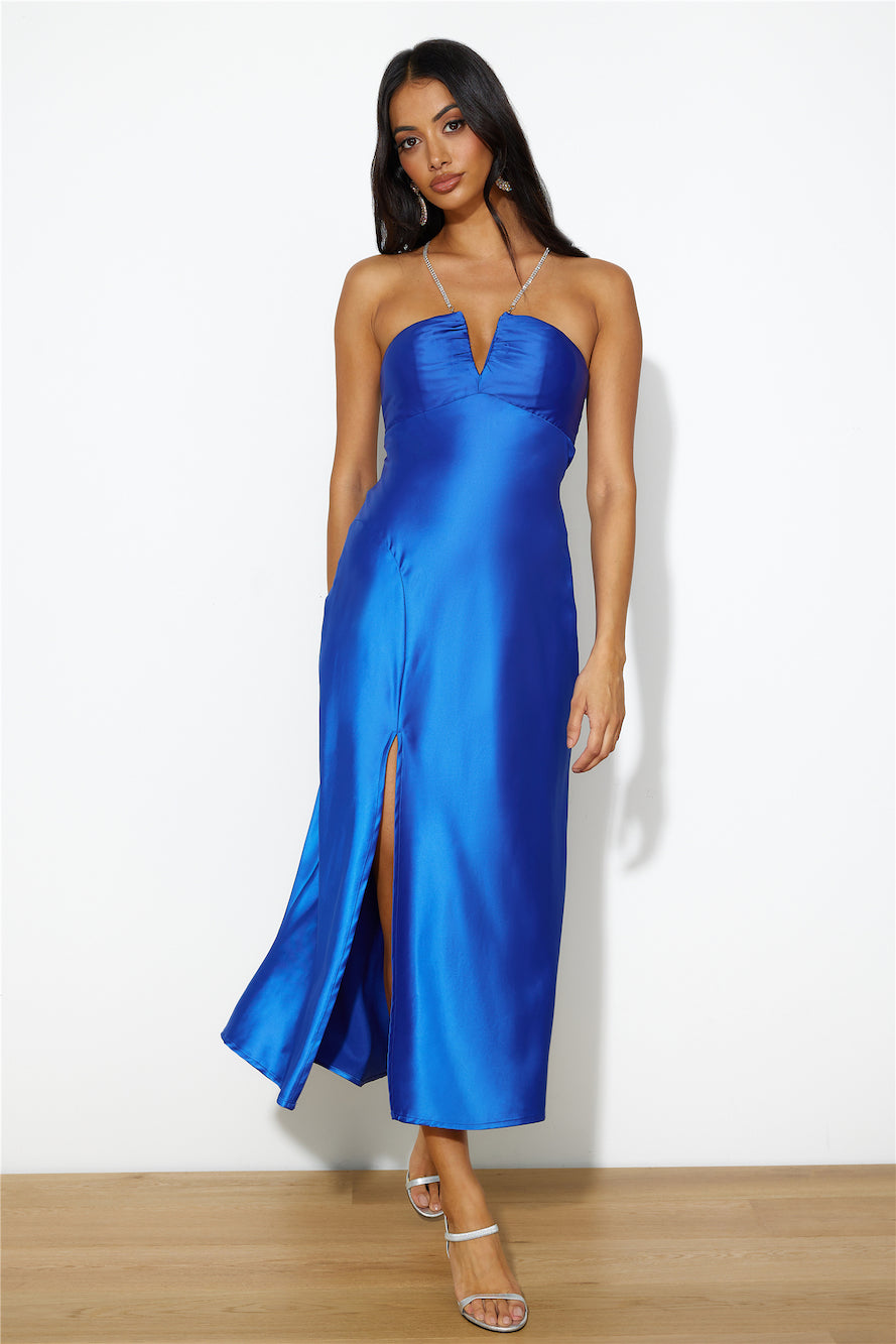 Pretty Picks Maxi Dress Blue