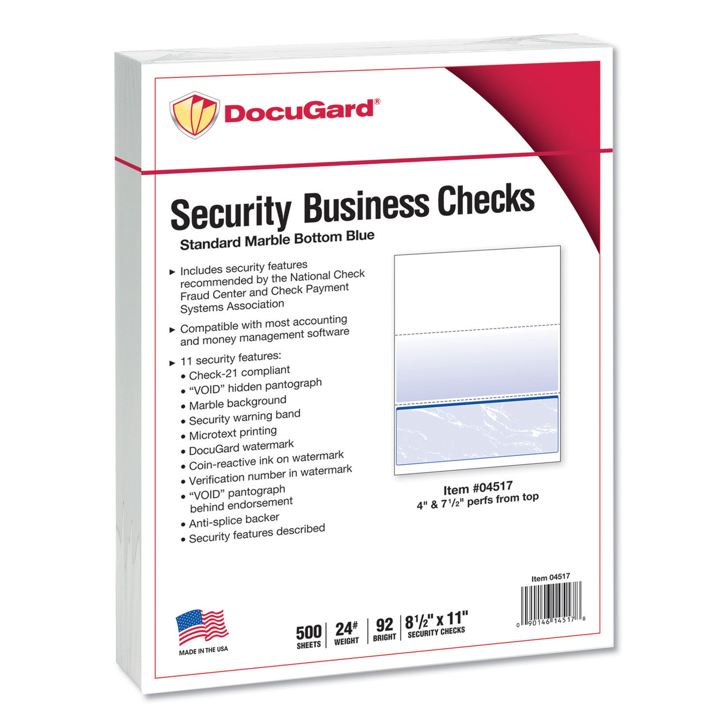 Standard Security Check by DocuGardandtrade; PRB04517