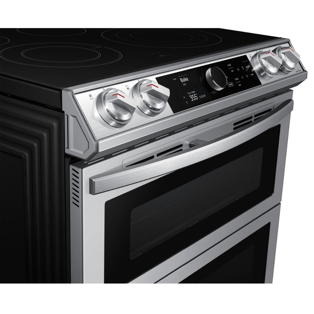  30-inch Slide-in Electric Range with Wi-Fi Connectivity NE63T8751SS/AC